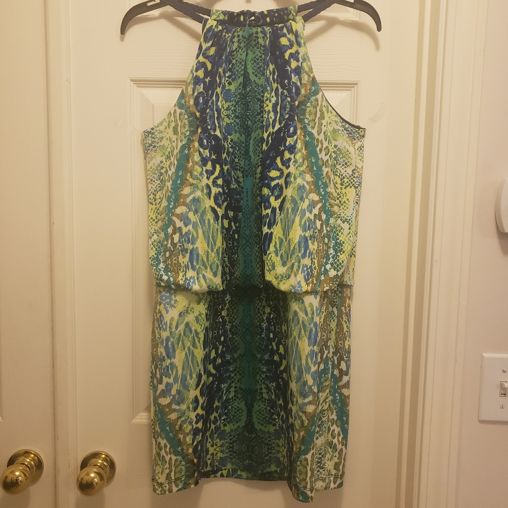 Halter Like Mini Dress -
